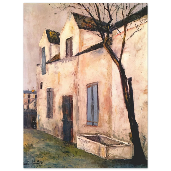 Maurice Utrillo - THE DEBRAY FARM 75x100 cm / 30x40inches Fine Art Poster