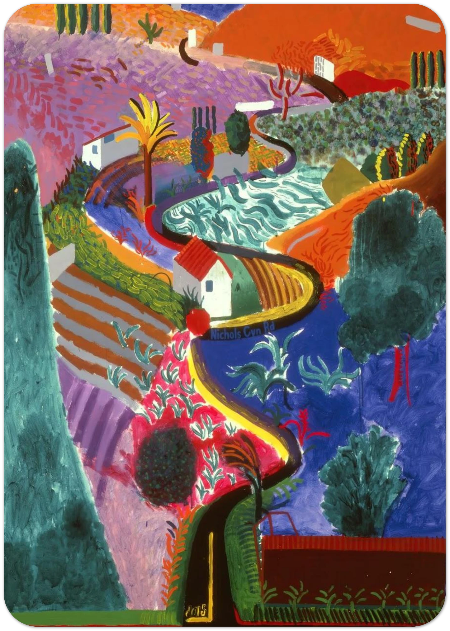 David Hockney By David Hockney Pack of 10 Post Cards | David Hockney Post Cards | A6 (10.5 x 14.8 cm) - 4.1 x 5.8 inches