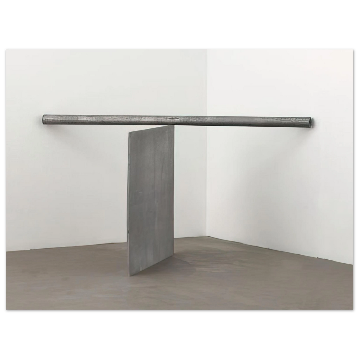Richard Serra - EQUAL CORNER PROP PIECE 1970 Fine Art Poster - Default Title