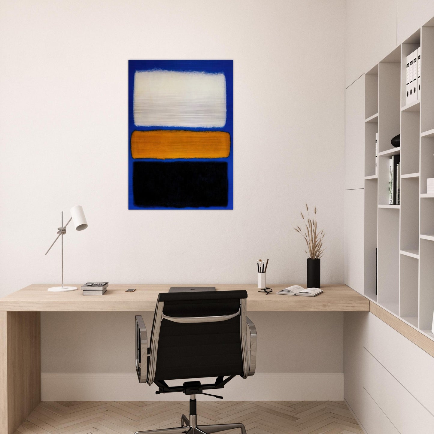 No. 16 - 1961 - Mark Rothko Brushed Aluminum Print - 70x100 cm / 28x40 inches | Mark Rothko Aluminum Print | Mark Rothko Prints