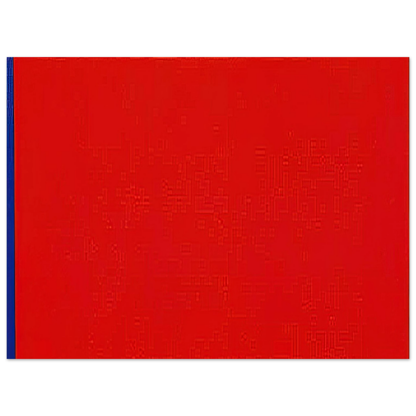 Barnett Newman - Who's Afraid of Red, Yellow, and Blue III Fine Art Poster - Default Title
