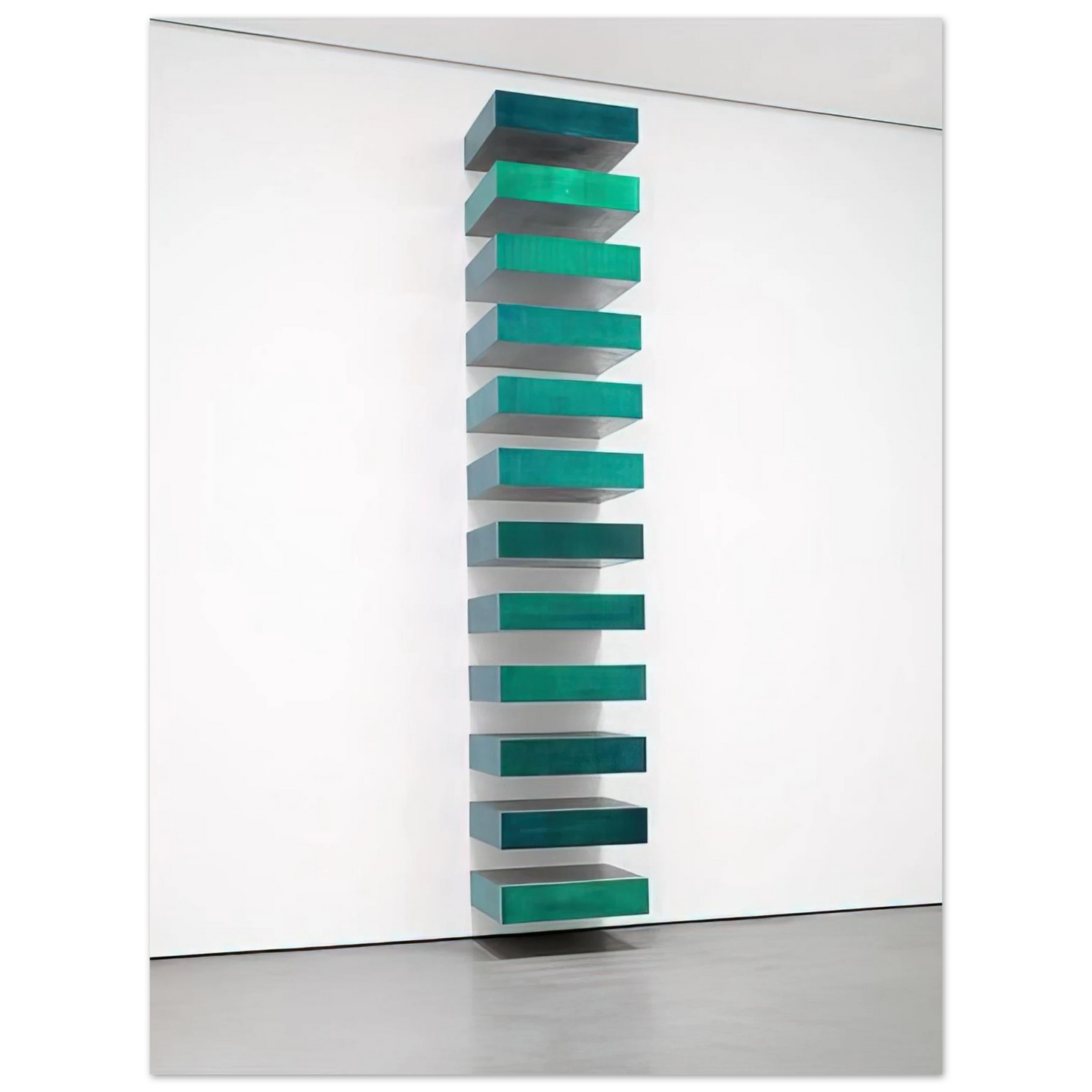 Donald Judd - Untitled - 1967 Fine Art Poster - Default Title