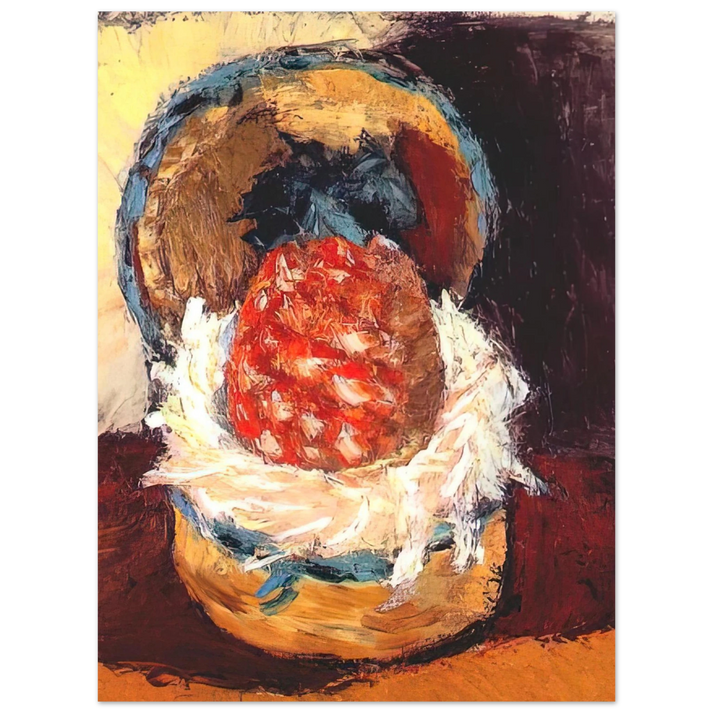 Henri Matisse - PINEAPPLE IN A BASKET 1926 75x100 cm / 30x40inches Fine Art Poster
