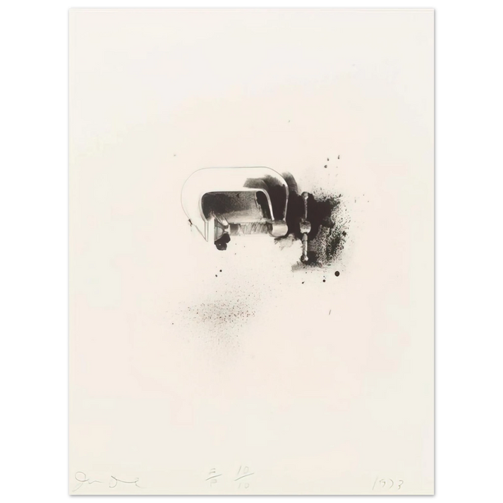 Jim Dine - UNTITLED FROM TEN WINTER TOOLS 1973 4 75x100 cm / 30x40inches Fine Art Poster