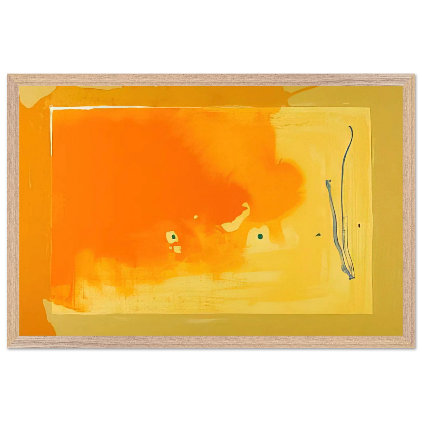 Helen Frankenthaler - Bilbao - 1998 Wall art - A1 (59.4 x 84.1 cm) - Fine Art Poster - -