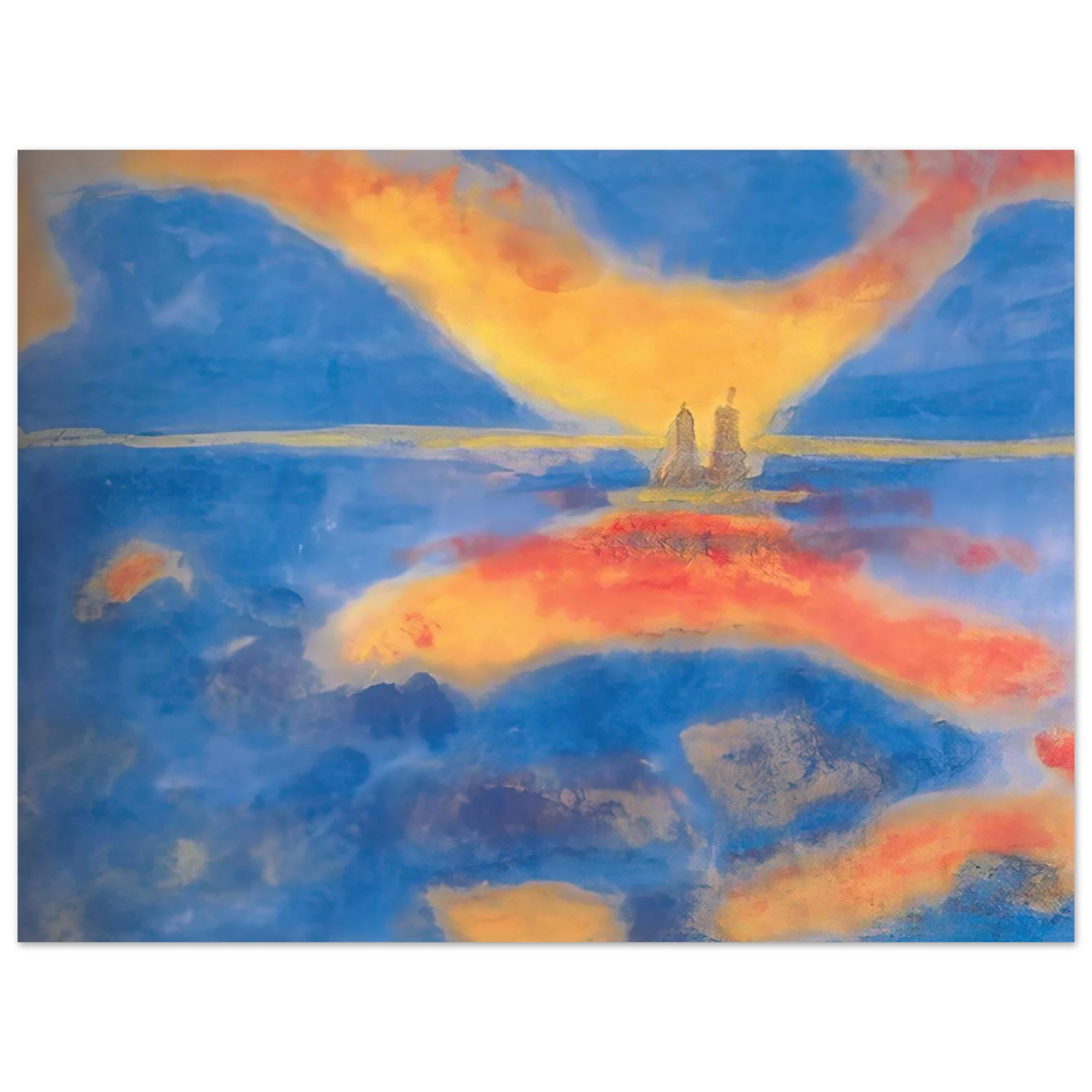 Emil Nolde - Sunrise at the sea Fine Art Poster - Default Title