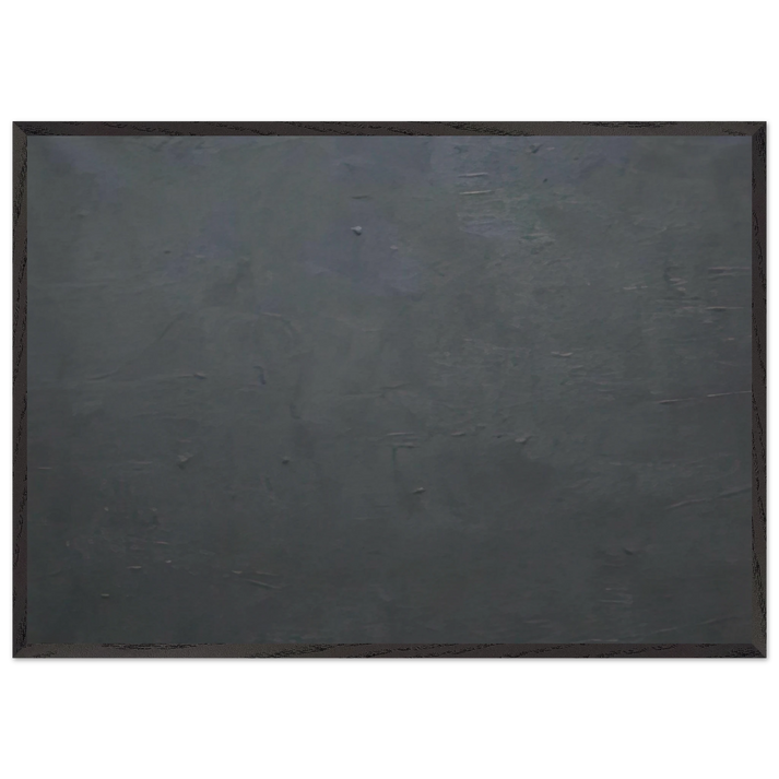 TOWNSCAPE M8 GREY 1968 - Gerhard Richter 70x100 cm / 28x40 inches Framed Art Print – Black Wooden Frame