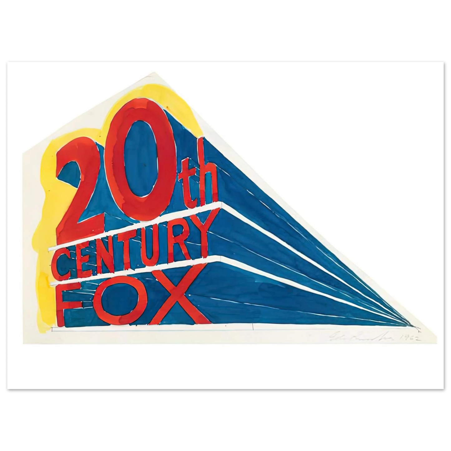 Edward Ruscha - TRADEMARK 1 1962 Fine Art Poster - Default Title