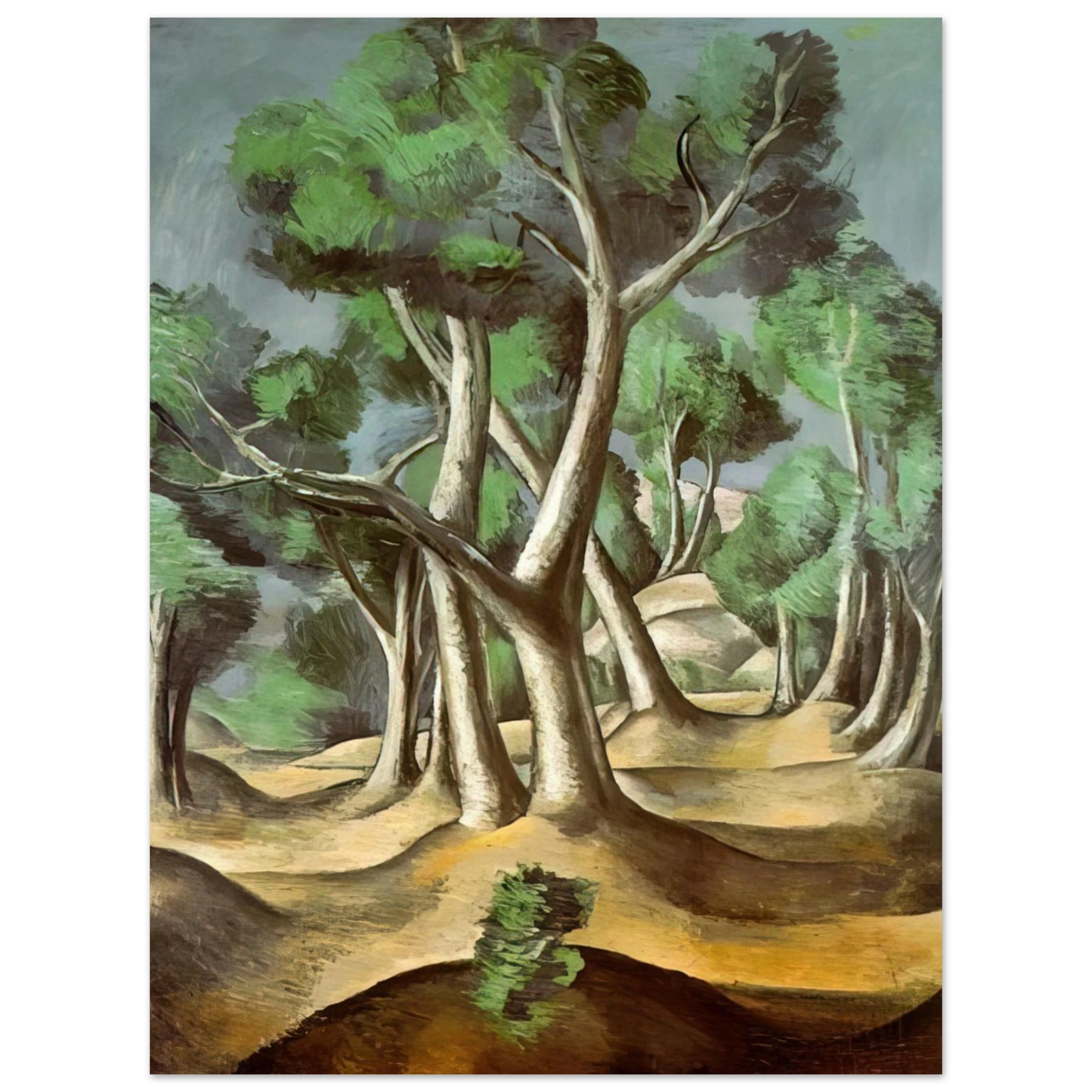 Andre Derain - THE GROVE 1912 Fine Art Poster - Default Title