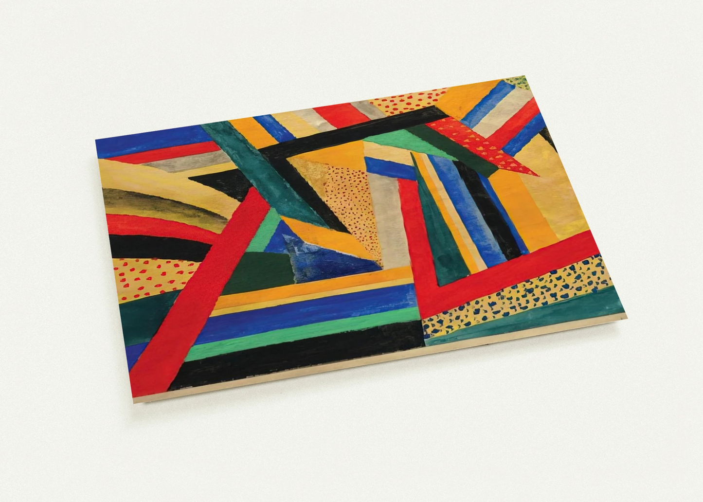 Lands By Laszlo Moholy-Nagy Pack of 10 Post Cards | Laszlo Moholy-Nagy Post Cards | A6 (10.5 x 14.8 cm) - 4.1 x 5.8 inches