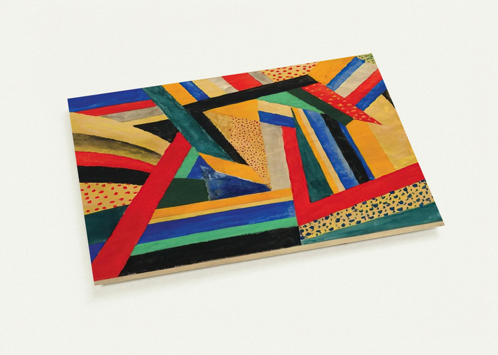 Lands By Laszlo Moholy-Nagy Pack of 10 Post Cards | Laszlo Moholy-Nagy Post Cards | A6 (10.5 x 14.8 cm) - 4.1 x 5.8 inches