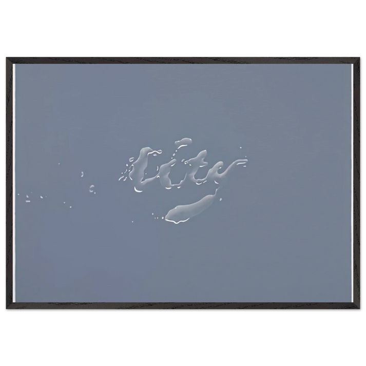 CITY 1969 - Edward Ruscha 70x100 cm / 28x40 inches Framed Art Print – Black Wooden Frame