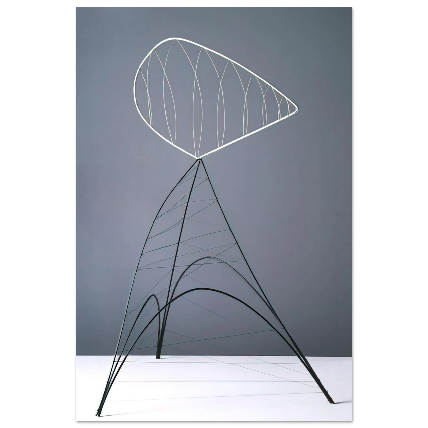 Alexander Calder - HOLLOW EGG 1939 Fine Art Poster - 75x100 cm / 30x40 inches