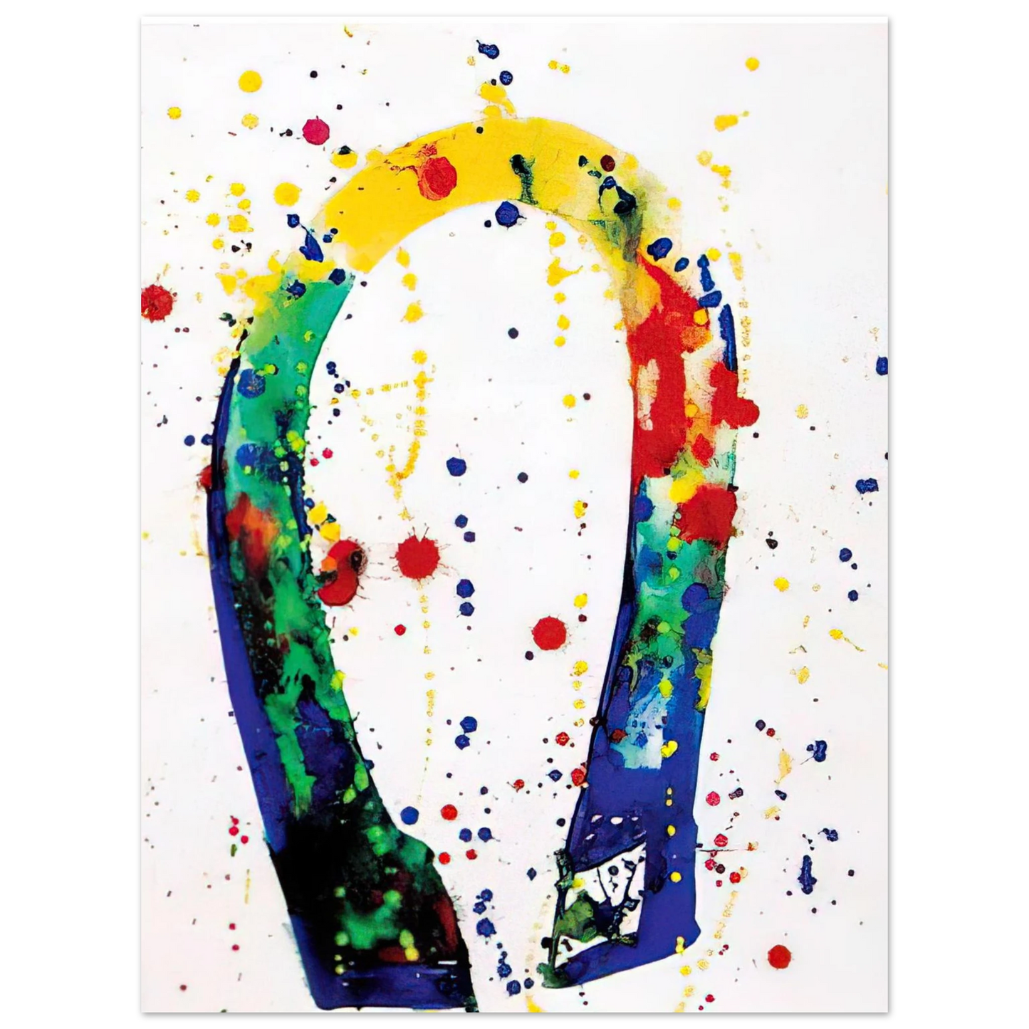 Sam Francis - Sculpture Drawing Toyko SF65-018 Fine Art Poster - Default Title