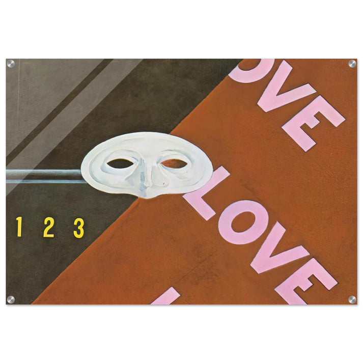 Love, Love, Love Gertrude Stein - 1928 - Charles Demuth Acrylic Print - 70x100 cm / 28x40″ inches