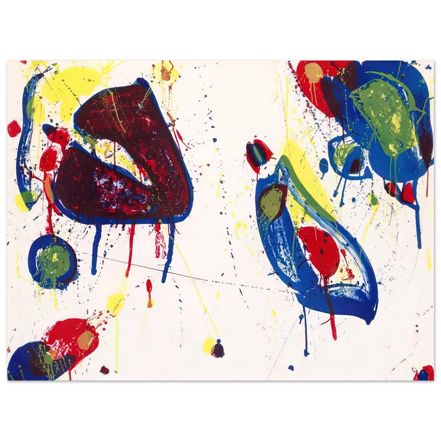 Sam Francis - Heart Stone Fine Art Poster - Default Title