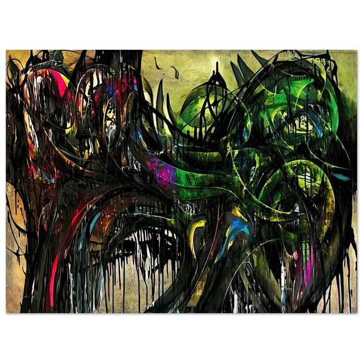 Simon Hantai - Peinture - 1955 75x100 cm / 30x40inches Fine Art Poster