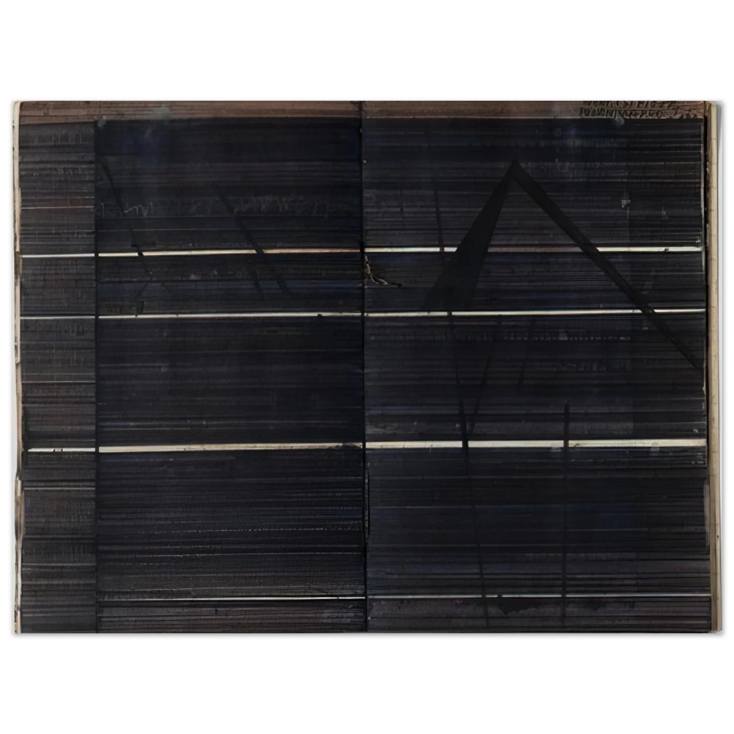 Nasreen Mohamedi - Diary pages - Minimalism Fine Art Poster - Default Title