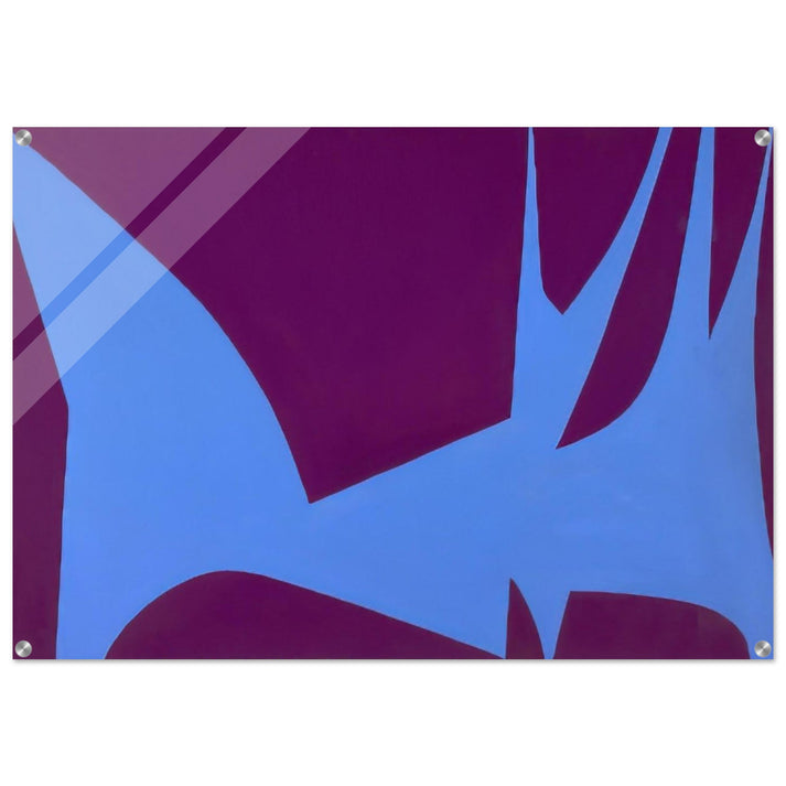Magical Space Forms - 1951 - Lorser Feitelson Acrylic Print - 70x100 cm / 28x40″ inches