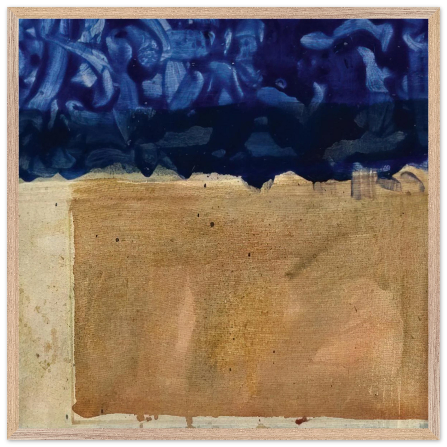 Helen Frankenthaler - Shoreline - 1952 Wall art - 75x100 cm / 30x40 inches - Fine Art Poster - -