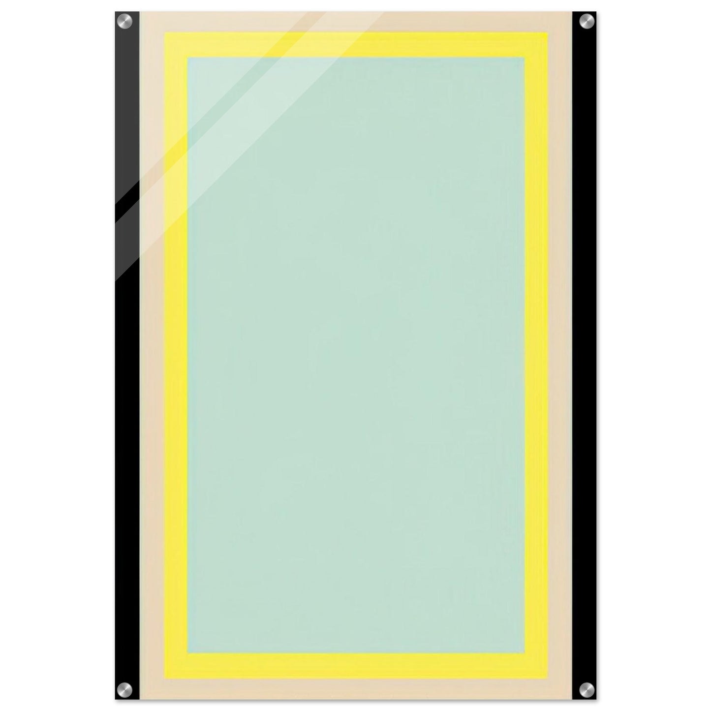 Series Painting 10 - 1966 - Ronnie Landfield Acrylic Print - 70x100 cm / 28x40″ inches | Ronnie Landfield Wall Art | Ronnie Landfield Prints