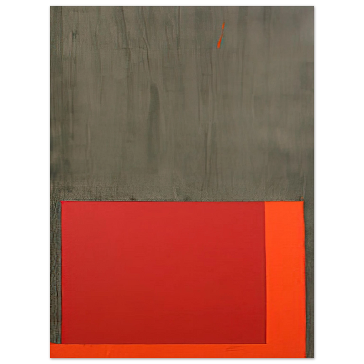 John Hoyland - 4.5.68 - 1968 75x100 cm / 30x40inches Fine Art Poster