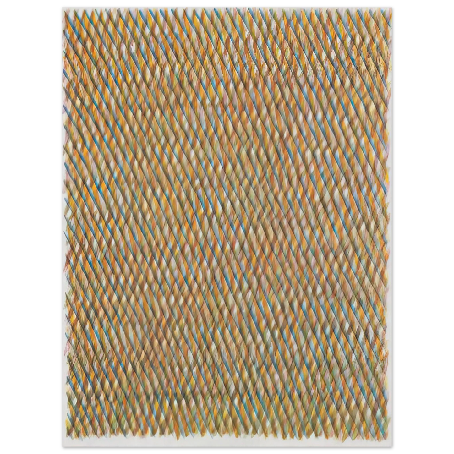 Piero Dorazio - Momento continou - Op Art Fine Art Poster - Default Title