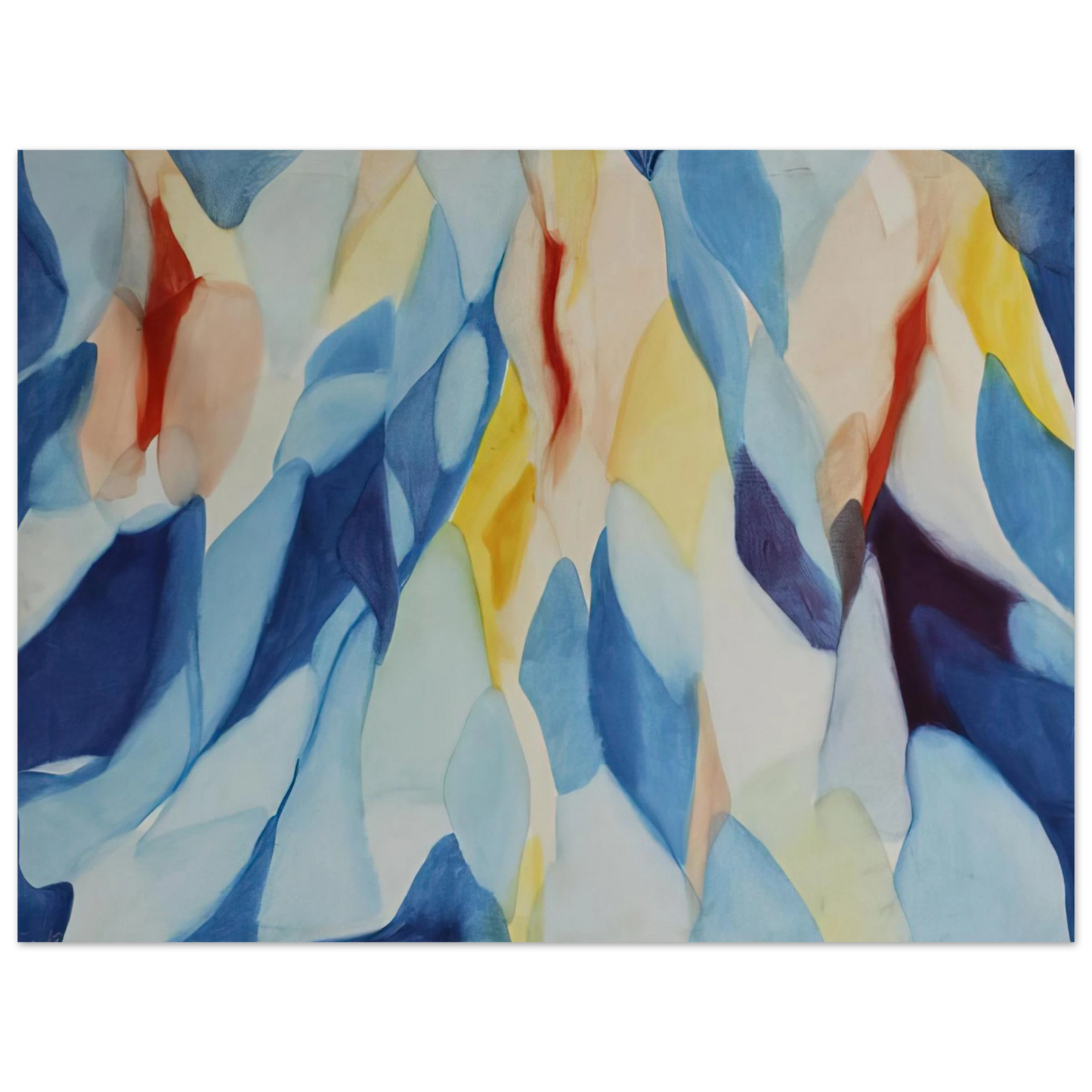 Alice Baber - The Way of the Wind Fine Art Poster - Default Title