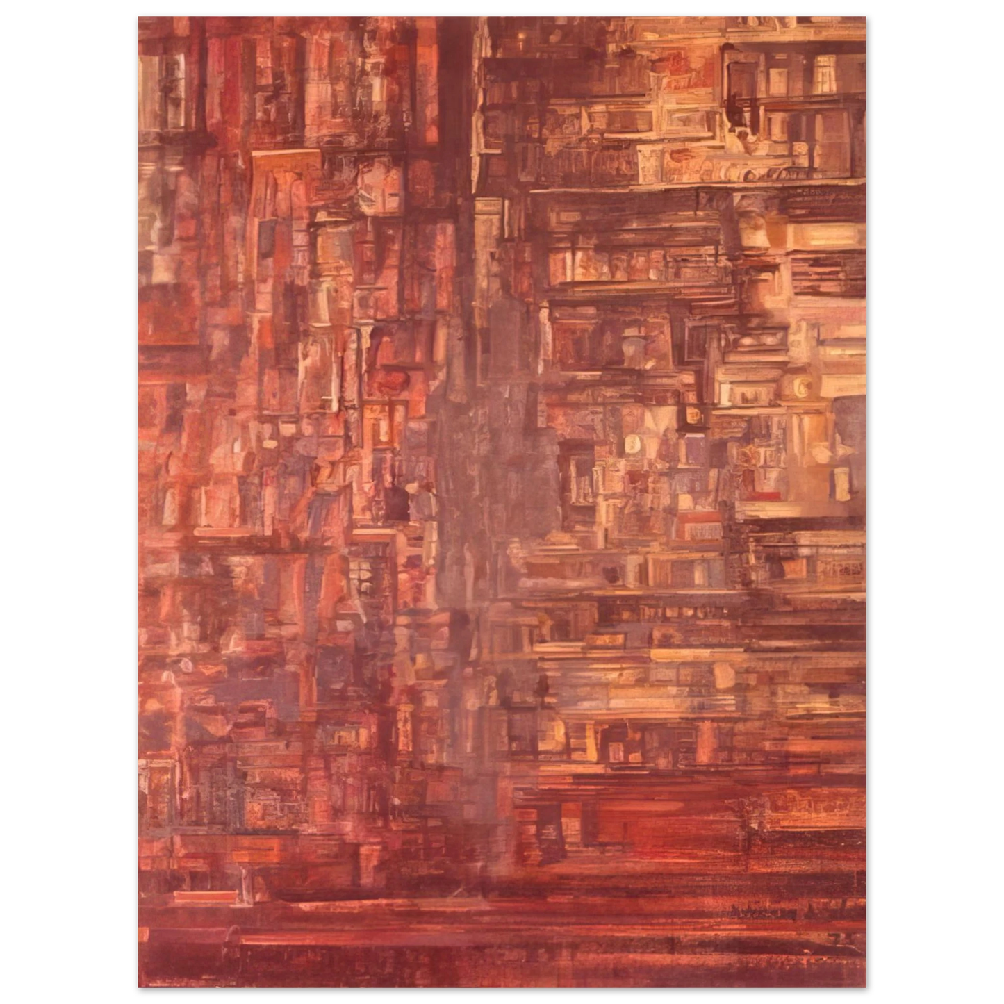 Maria Helena Vieira da Silva - Untitled - 1978 Fine Art Poster - Default Title