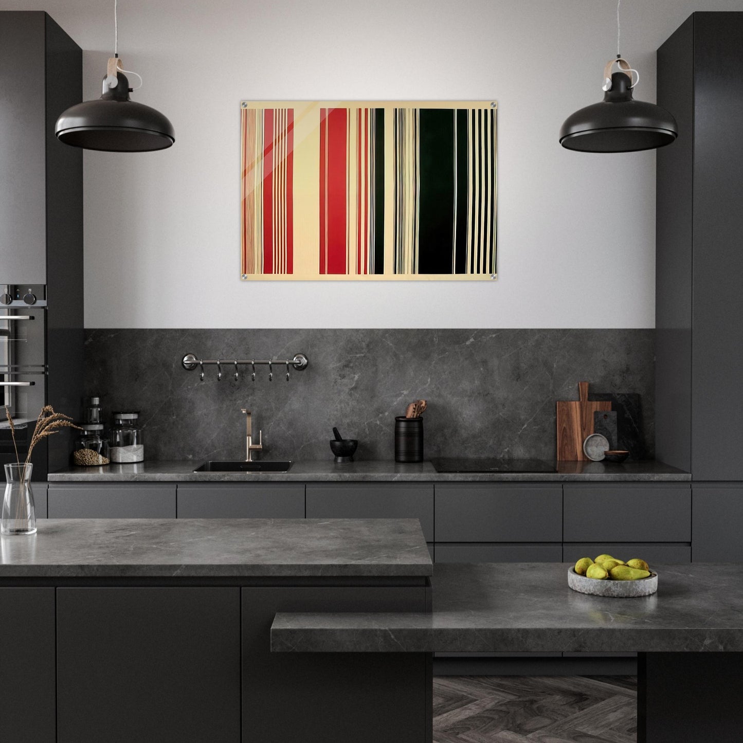 Concord - 1982 - Gene Davis Acrylic Print - 70x100 cm / 28x40″ inches