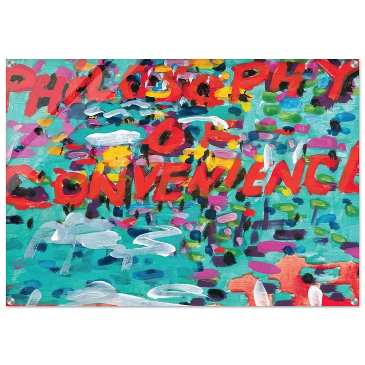 Philosophy of Convenience - 1988 - Paul Thek Acrylic Print - 70x100 cm / 28x40″ inches
