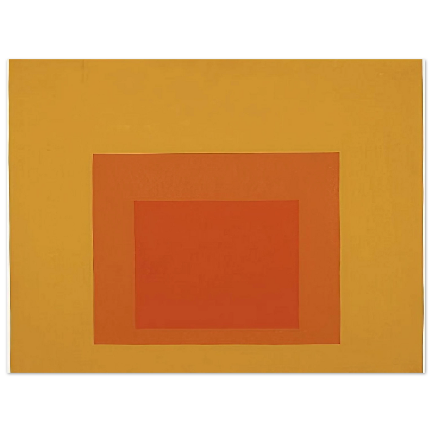 Josef Albers - HOMAGE TO THE SQUARE 1967 Fine Art Poster - Default Title