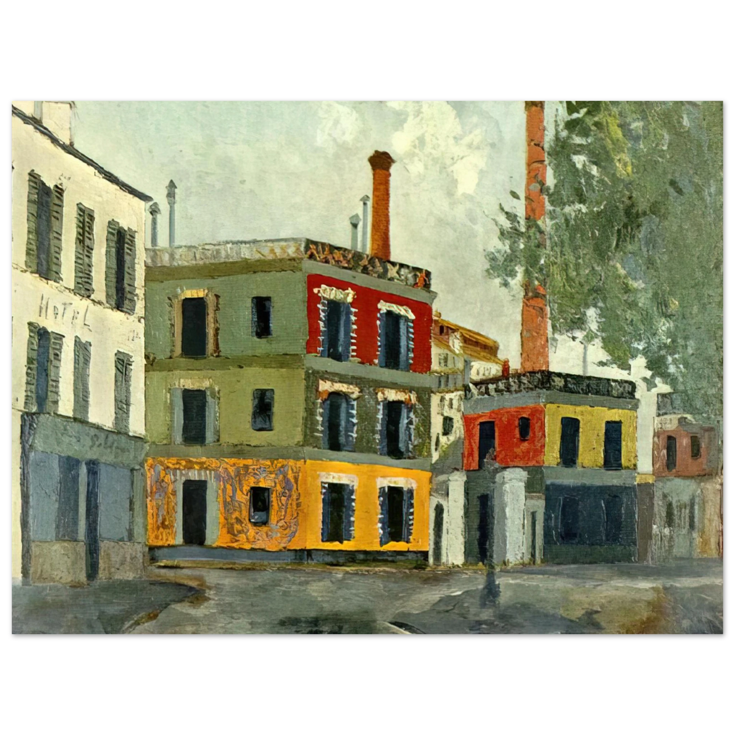 Maurice Utrillo - FACTORY Fine Art Poster - Default Title