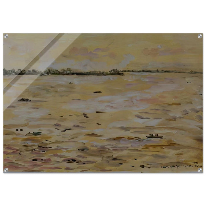 THE AMAZON RIVER IQUITOS PERU 1971 - Ivan Albright Acrylic Print - 70x100 cm / 28x40″ inches | Ivan Albright Wall Art | Ivan Albright Prints