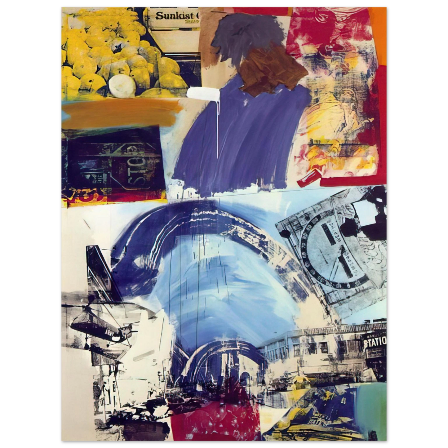 Robert Rauschenberg - HARBOR Fine Art Poster - Default Title