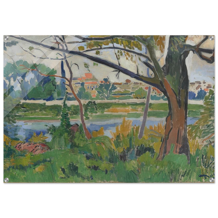 THE SEINE AT CHATOU 1906 - Andre Derain Acrylic Print - 70x100 cm / 28x40″ inches