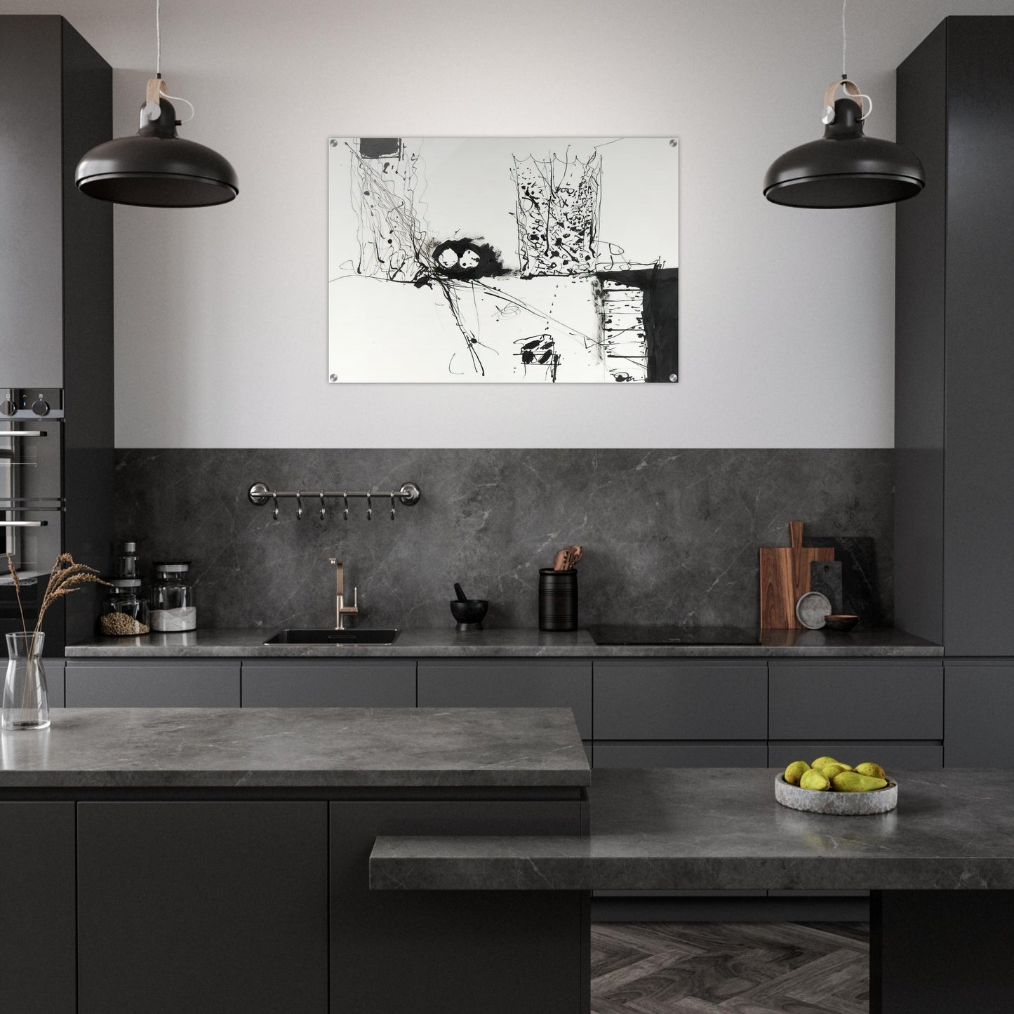 Tree House - 1981 - Gene Davis Acrylic Print - 70x100 cm / 28x40″ inches