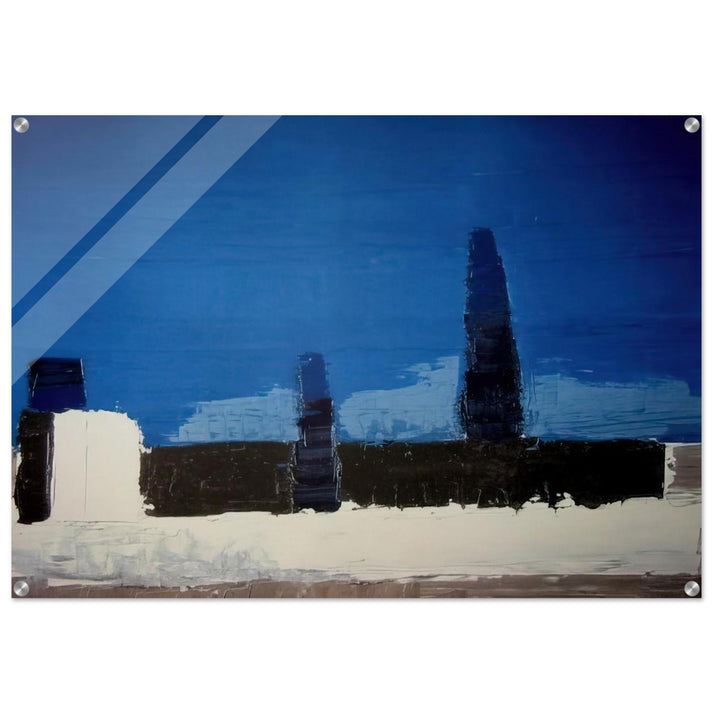 Fiesole - 1953 - Nicolas de Stael Acrylic Print - 70x100 cm / 28x40″ inches