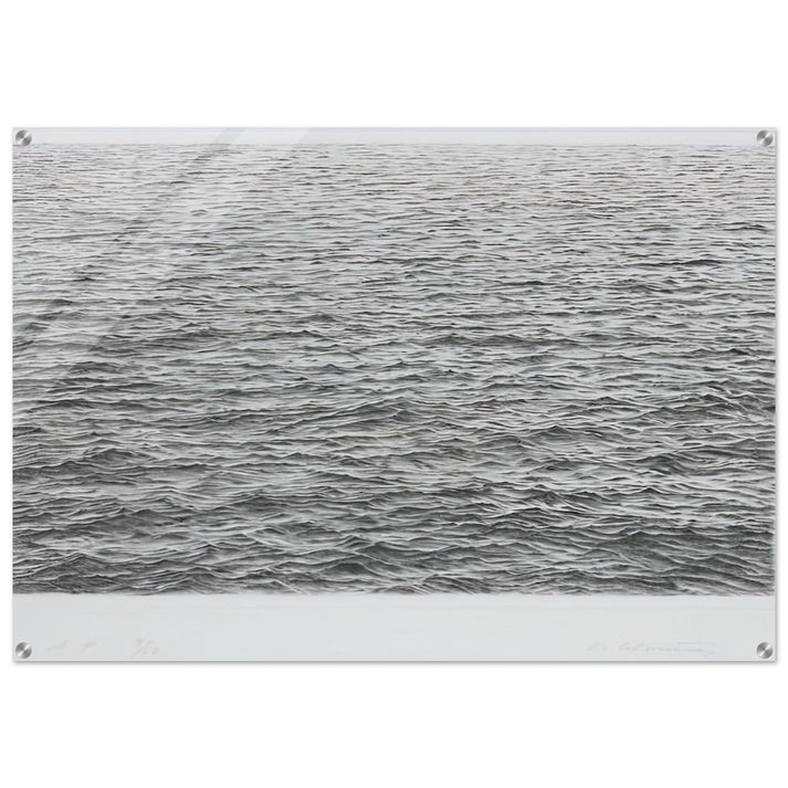 DRYPOINT OCEAN SURFACE 1983 - Vija Celmins Acrylic Print - 70x100 cm / 28x40″ inches