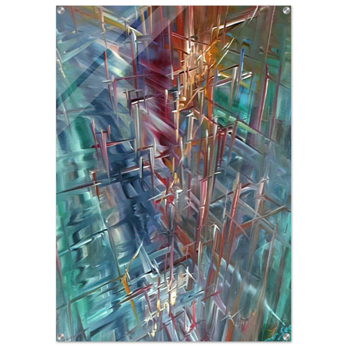 Calculating Space - Konrad Zuse Acrylic Print - 70x100 cm / 28x40″ inches