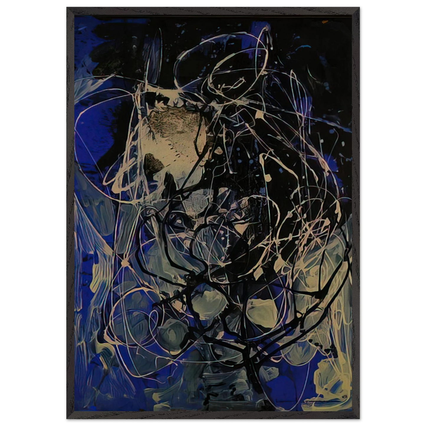 The Wind - Hans Hofmann Framed Art Print – Black Wooden Frame - Default Title - -Framed Art Print