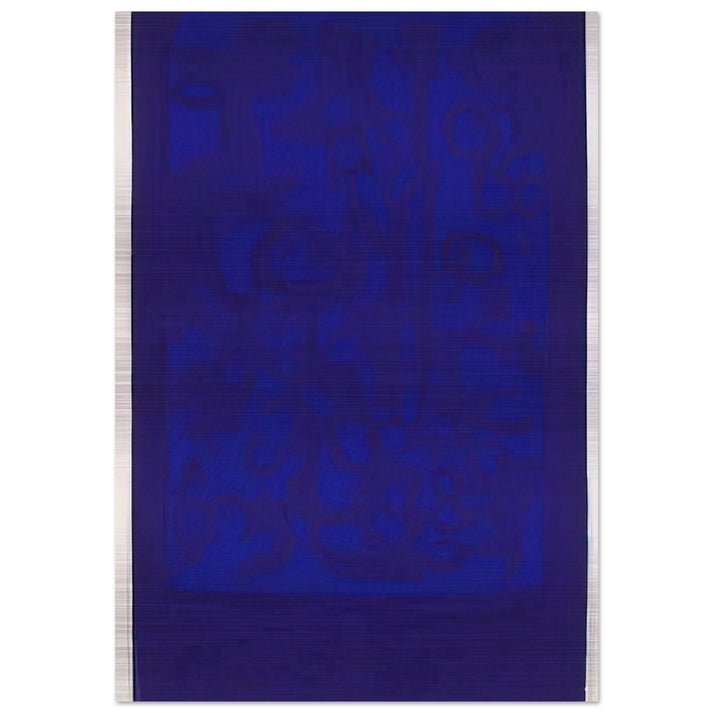 Blue Viola - 1962 - Carla Accardi Brushed Aluminum Print - 70x100 cm / 28x40 inches | Carla Accardi Aluminum Print | Carla Accardi Prints
