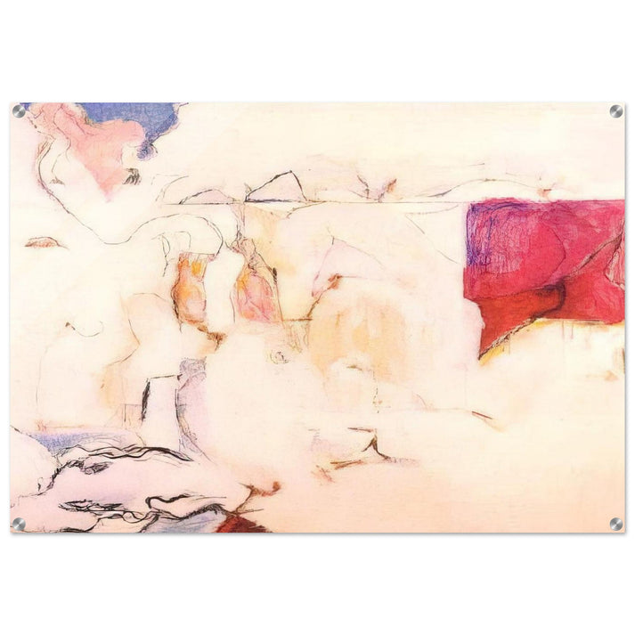 Untitled - Lyrical Abstraction - Menez Acrylic Print - 70x100 cm / 28x40″ inches | Menez Wall Art | Menez Prints