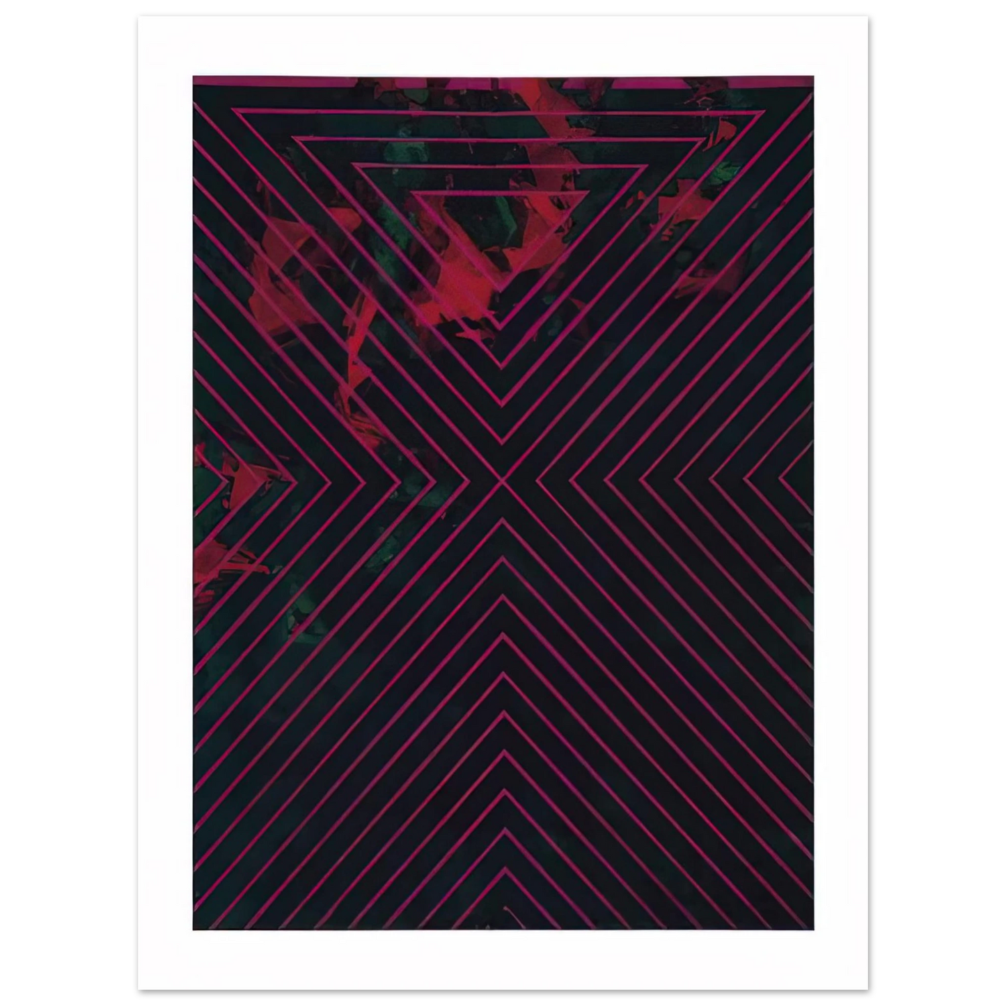 Luis Feito - 1418 1986 Fine Art Poster - Default Title