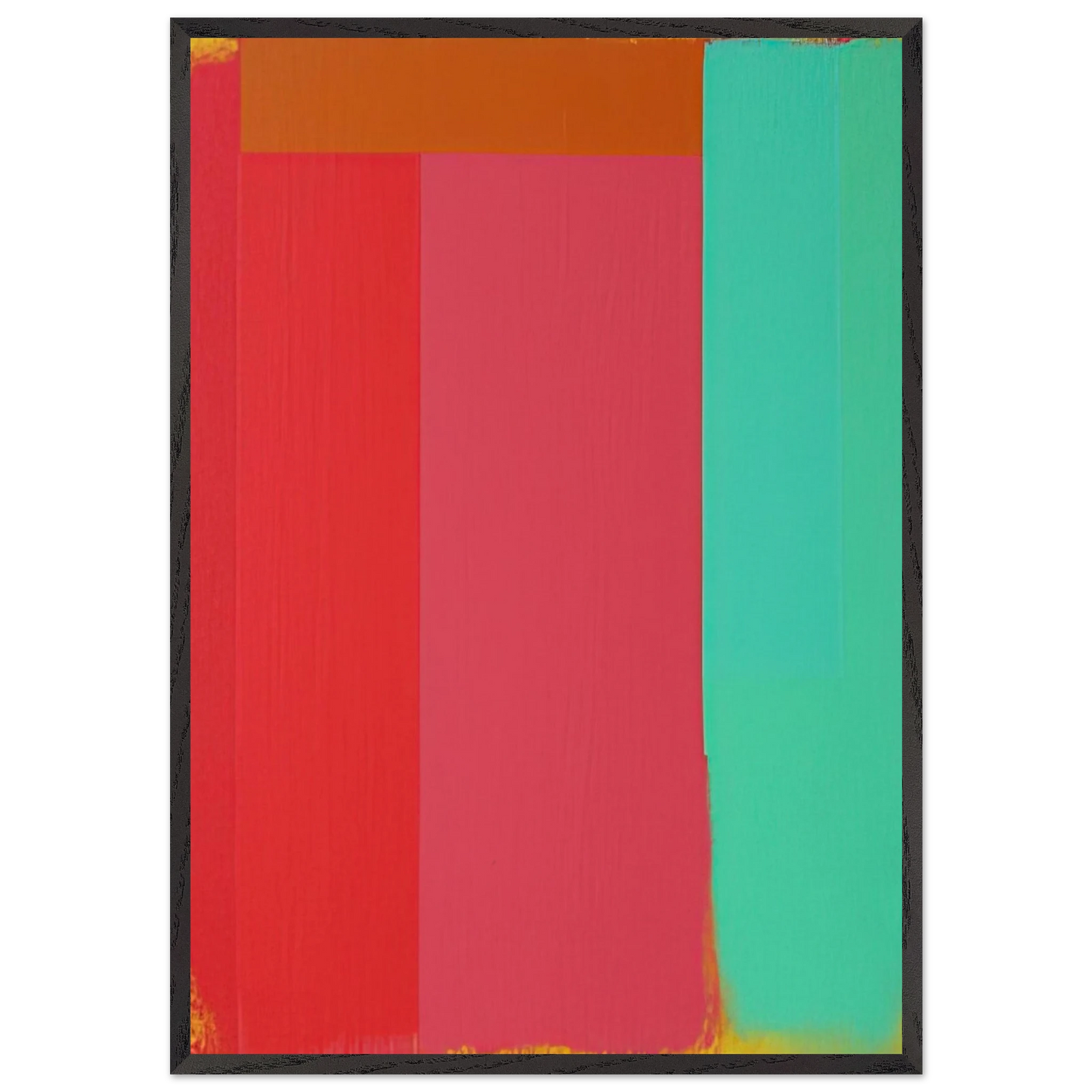 Mag - 1986 - Doug Ohlson 70x100 cm / 28x40 inches Framed Art Print – Black Wooden Frame