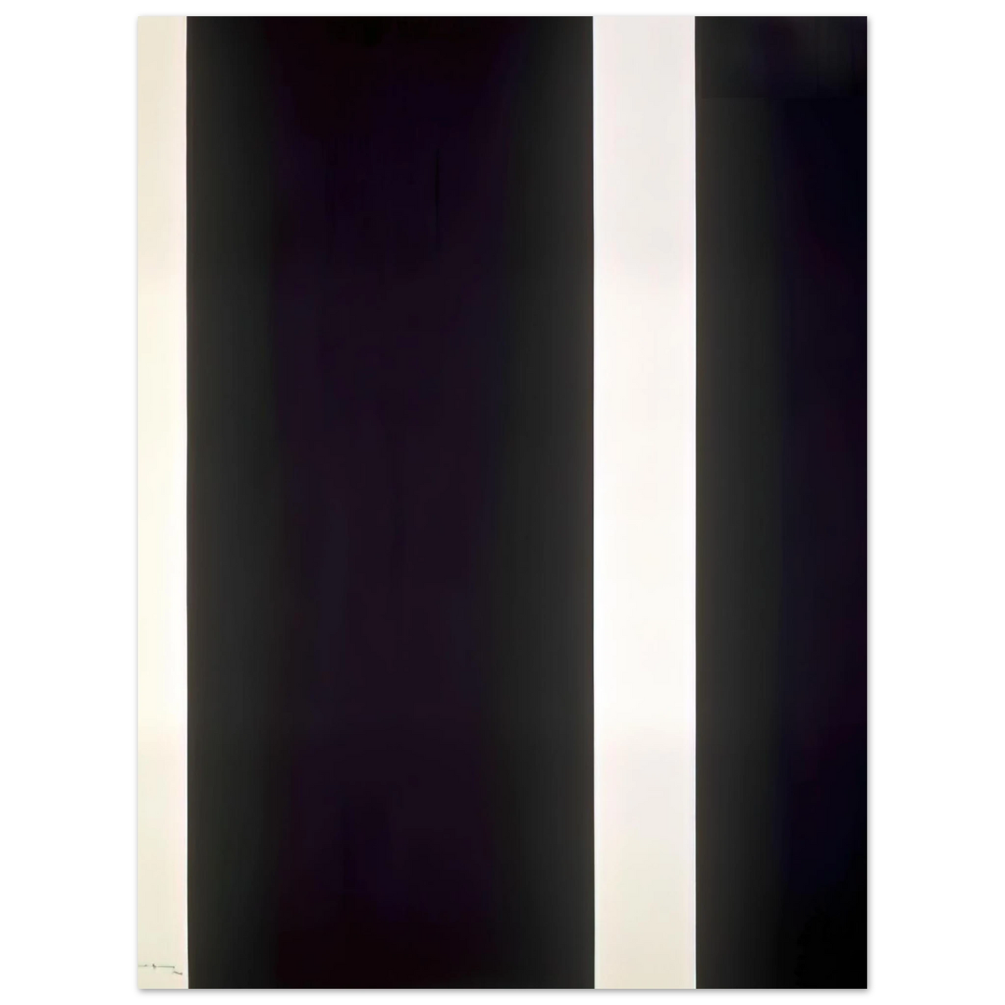 Barnett Newman - The Station of the Cross - Thirteenth station Fine Art Poster - Default Title