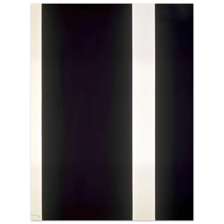 Barnett Newman - The Station of the Cross - Thirteenth station 75x100 cm / 30x40inches Fine Art Poster