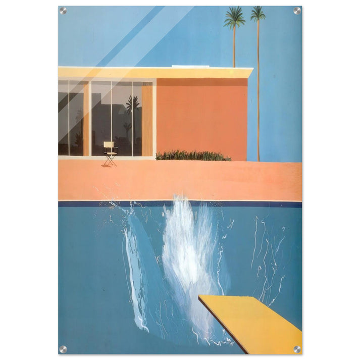 David Hockney - David Hockney Acrylic Print - 70x100 cm / 28x40″ inches | David Hockney Wall Art | David Hockney Prints