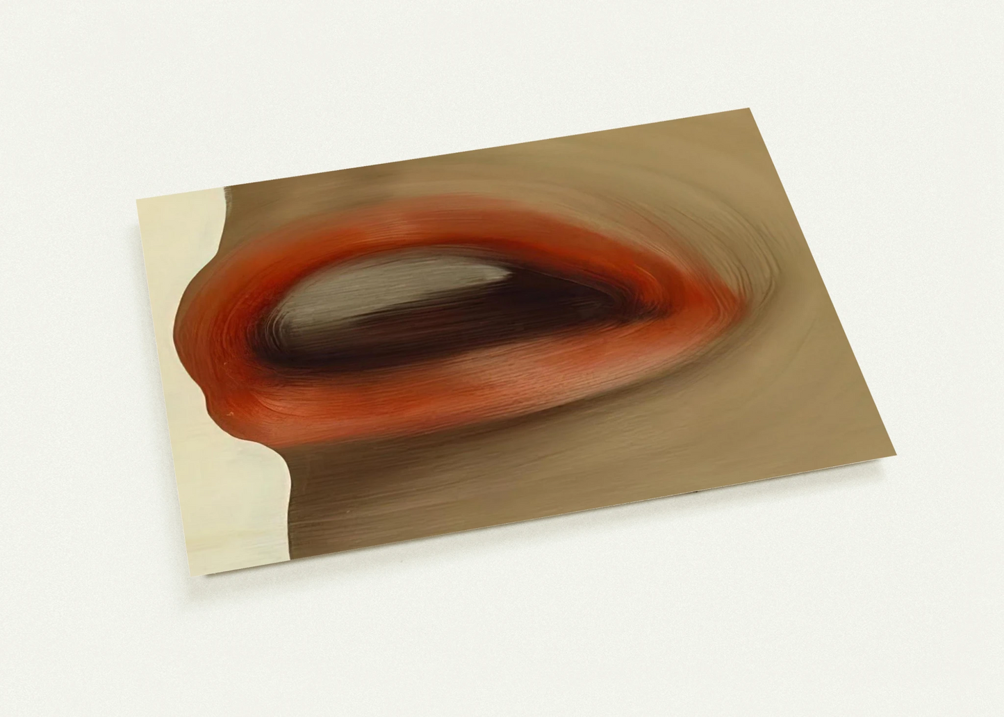 MUND MOUTH BRIGITTE BARDOT S LIPS 1963 By Gerhard Richter Pack of 10 Post Cards | Gerhard Richter Post Cards | A6 (10.5 x 14.8 cm) - 4.1 x 5.8 inches