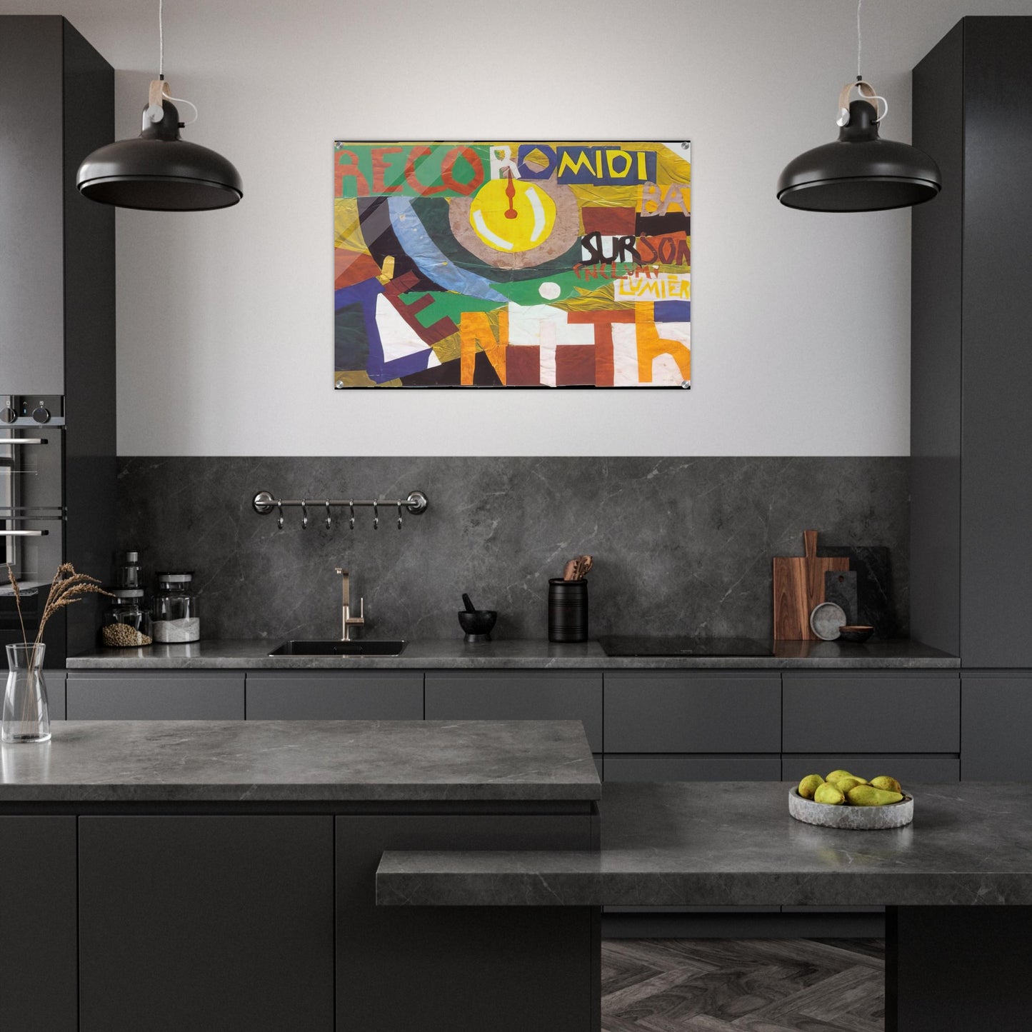 ZENITH - Sonia Delaunay Acrylic Print - 70x100 cm / 28x40″ inches